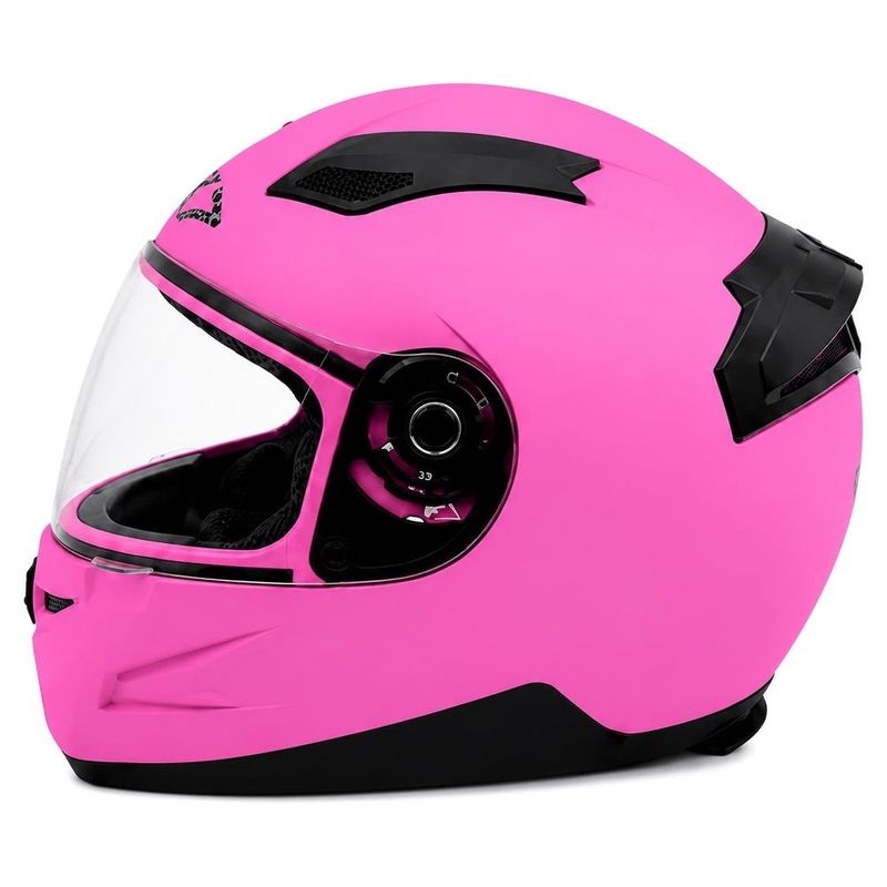 capacete gow rx7 solid rosa fosco 58 (mp)