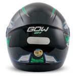capacete gow city preto e verde 58 (mp)