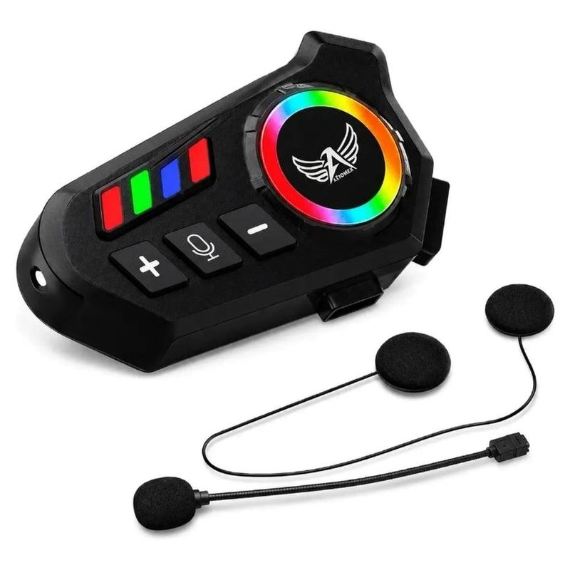 fone de ouvido altomex com microfone para capacete bluetooth sem fio (mp)