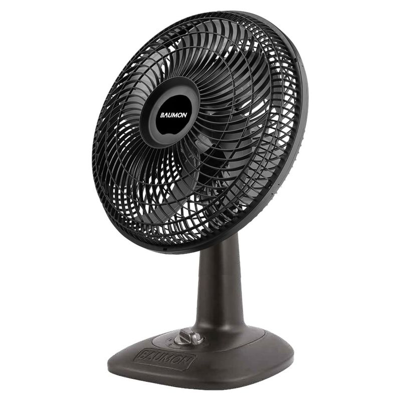 ventilador de mesa 30cm baumon preto bm30