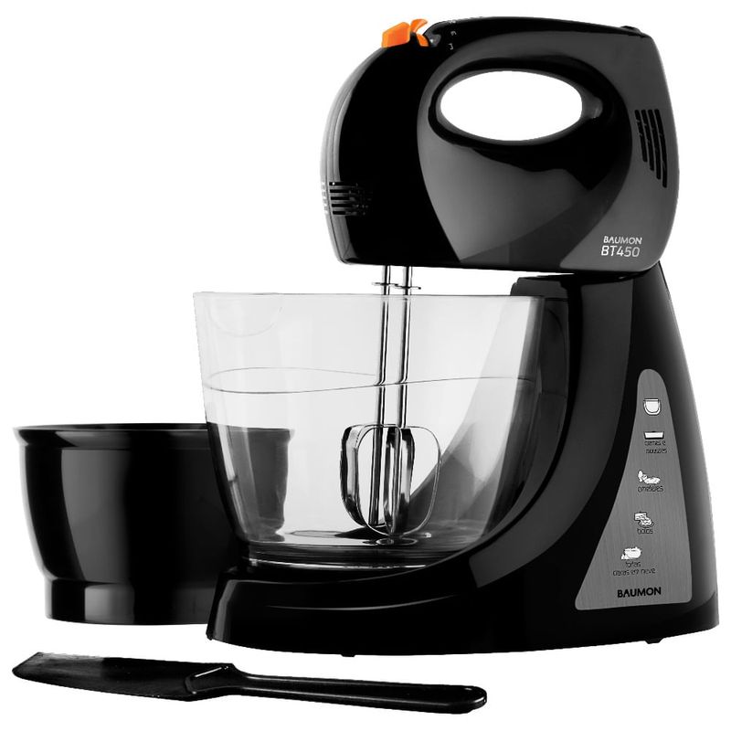 batedeira baumon 550w preto bt450
