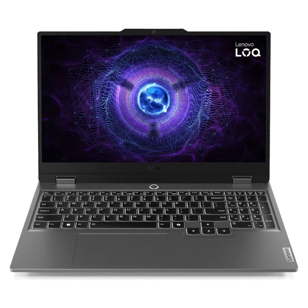 Notebook Gamer Lenovo LOQ Intel Core i7 512GB SSD 16GB RAM RTX 3050 Tela 15.6" Windows 11 Cinza