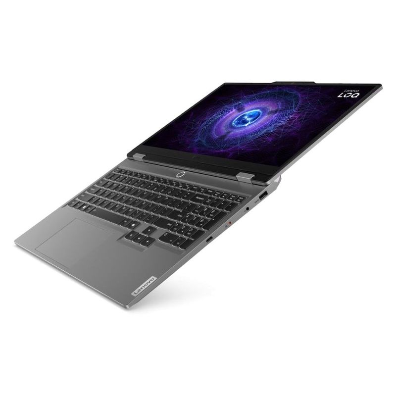 notebook gamer lenovo loq intel core i7 512gb ssd 16gb ram rtx 3050 tela 15.6" windows 11 cinza