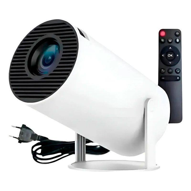 projetor 4k ultra hd crospim hy300 branco (mp)