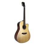 violão de aço elétrico oderco abalone natural vfa1954n41 111614 (mp)
