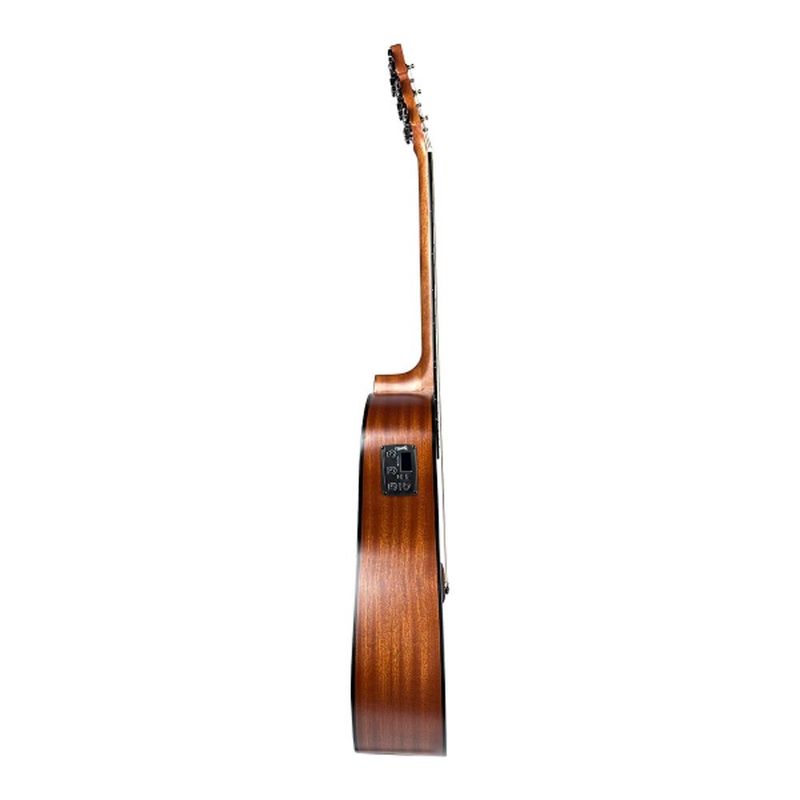 violão de aço elétrico oderco abalone natural vfa1954n41 111614 (mp)