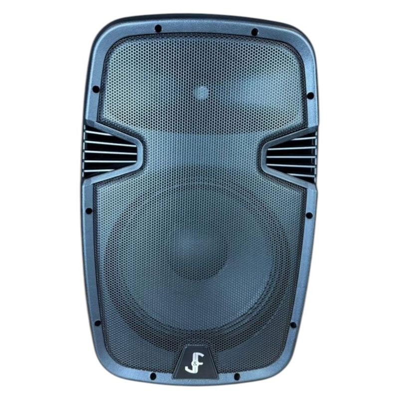 caixa amplificada j&f 250 w rms ps12auwb (mp)