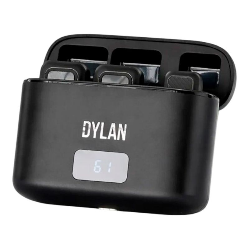 microfone sem fio duplo dylan usb tm-2 (mp)