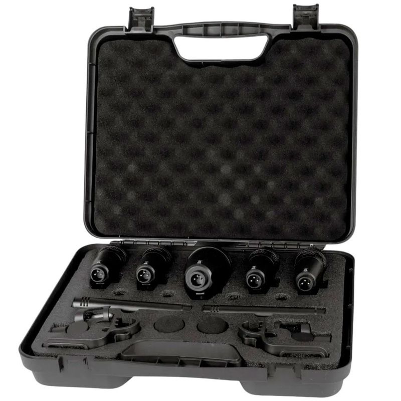 kit microfone para bateria dylan basic drum (mp)
