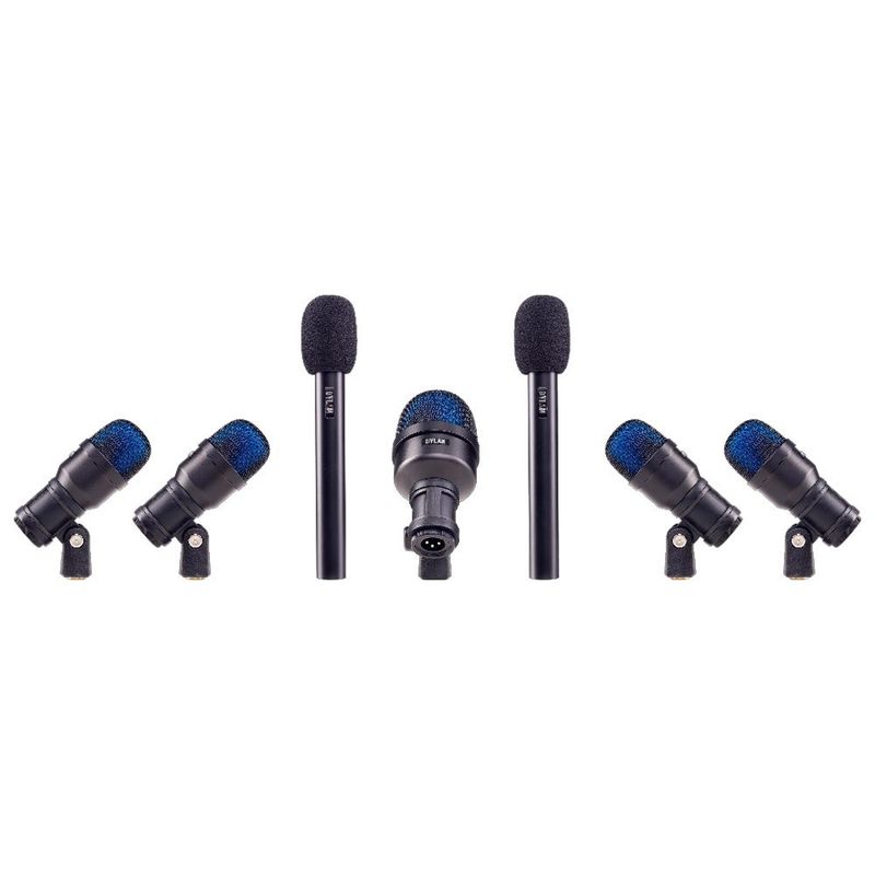 kit de microfone para bateria 7 peças dylan ddx-7000 (mp)