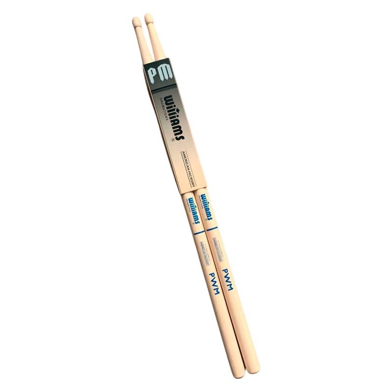baqueta standard williams american hickory power metal ds-wst-pwm (mp)