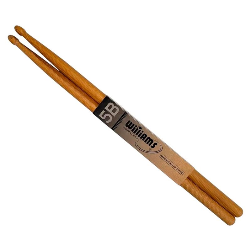 baqueta classic william x5b estendida american hickory hard rock ds-wcl-x5b (mp)