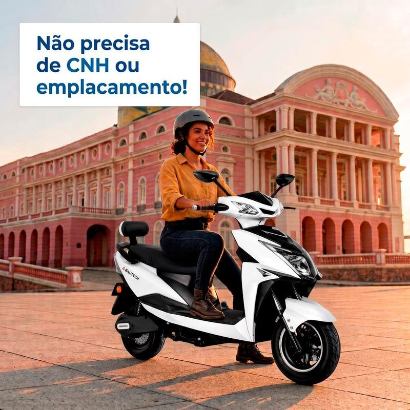 moto elétrica casa do motociclista scooter zs e8 branco 1000w (mp)