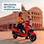 moto elétrica casa do motociclista scooter zs e8 vermelho 1000w (mp)