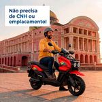 moto elétrica casa do motociclista scooter tk e10 vermelho 1000w (mp)