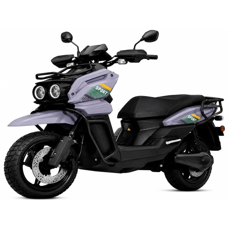 moto elétrica casa do motociclista scooter tk e10 cinza 1000w (mp)