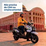 moto elétrica casa do motociclista scooter tk e10 cinza 1000w (mp)