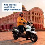 moto elétrica casa do motociclista scooter tk e10 branco 1000w (mp)