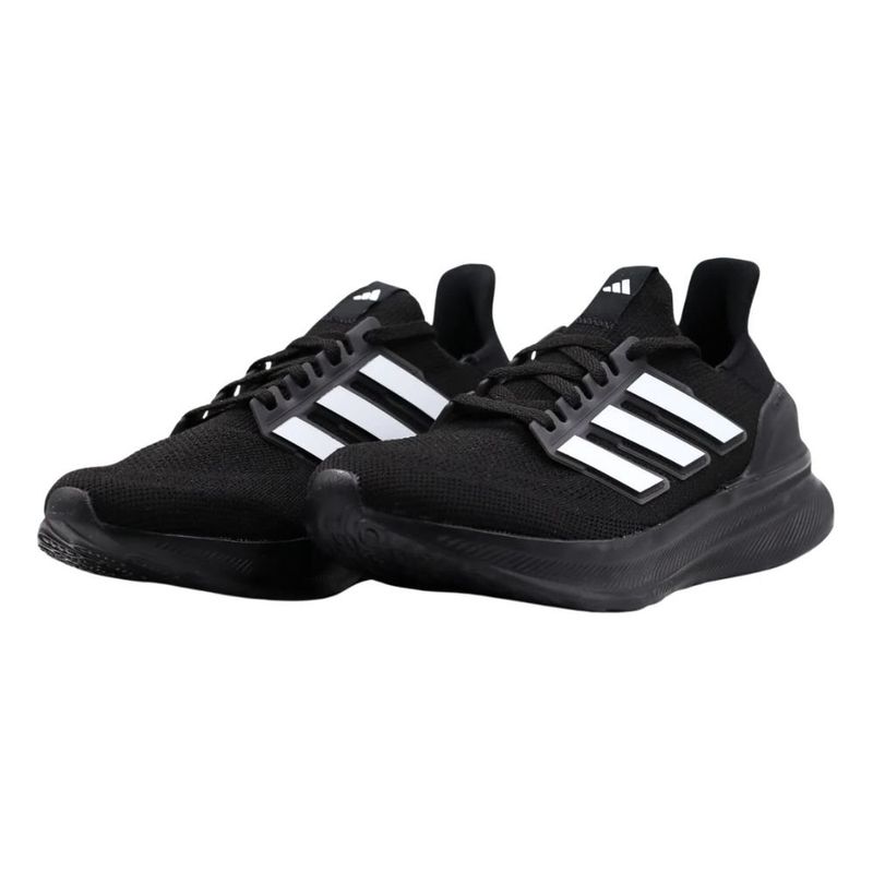 tênis corrida masculino n°41 adidas acelera 2 hq2459 preto e branco (mp)