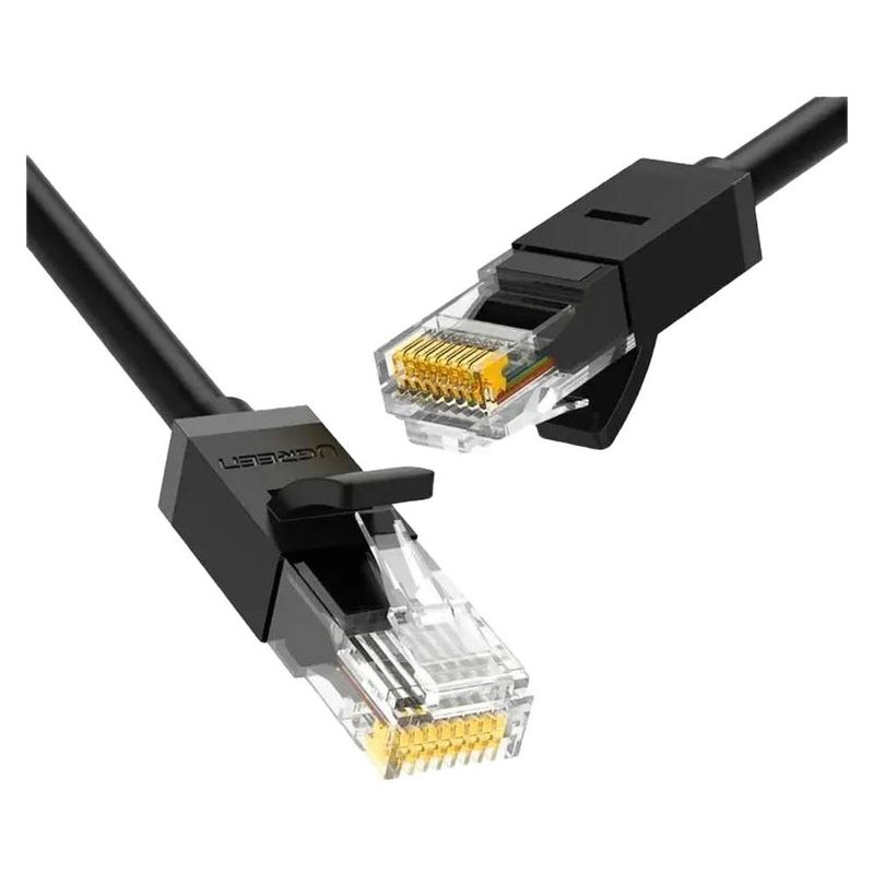 cabo de rede ugreen cat6 f/ftp trançado preto 3m nw102 (mp)