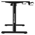 mesa gamer fantech workstation ws311 preto 110x60 (mp)