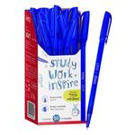 caneta esferográfica keep ponta média azul 1.0mm ei091 (mp)
