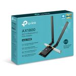 placa de rede pci-e tp-link ax1800 wi-fi 6 bluetooth archer tx20e (mp)
