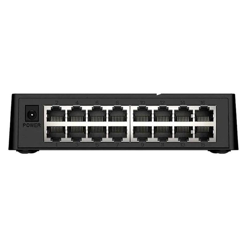 switch intelbras 16 portas fast ethernet s1116f (mp)