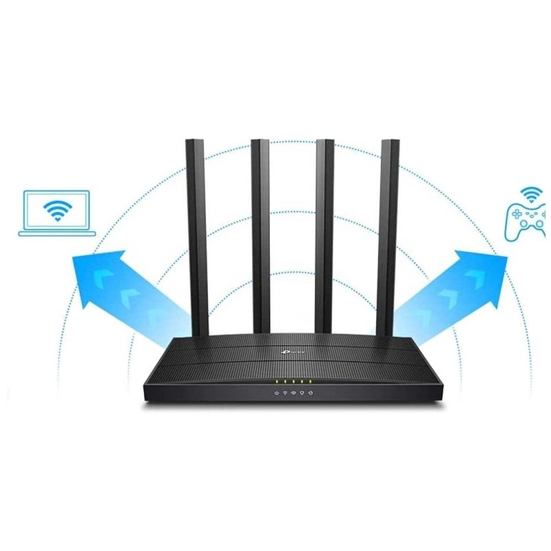 roteador wireless tp-link ac1300 gigabit mesh archer c6 (mp)