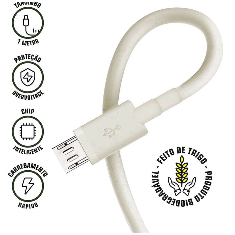 cabo de dados gshield usb para micro usb v8 ecoo 1m (mp)