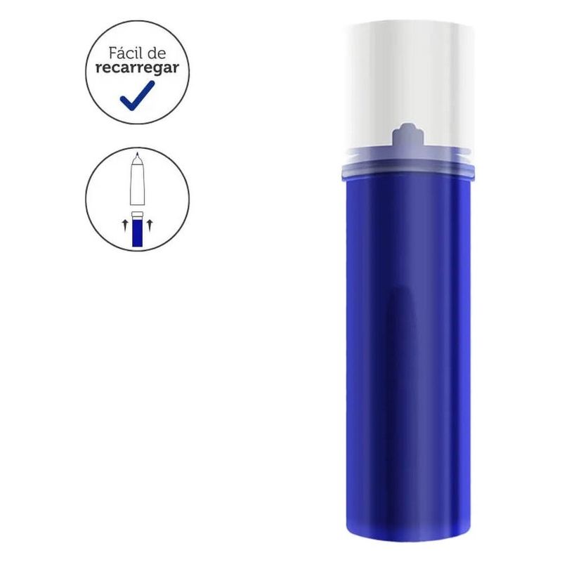 refil para marcador de quadro branco keep azul mr002 (mp)