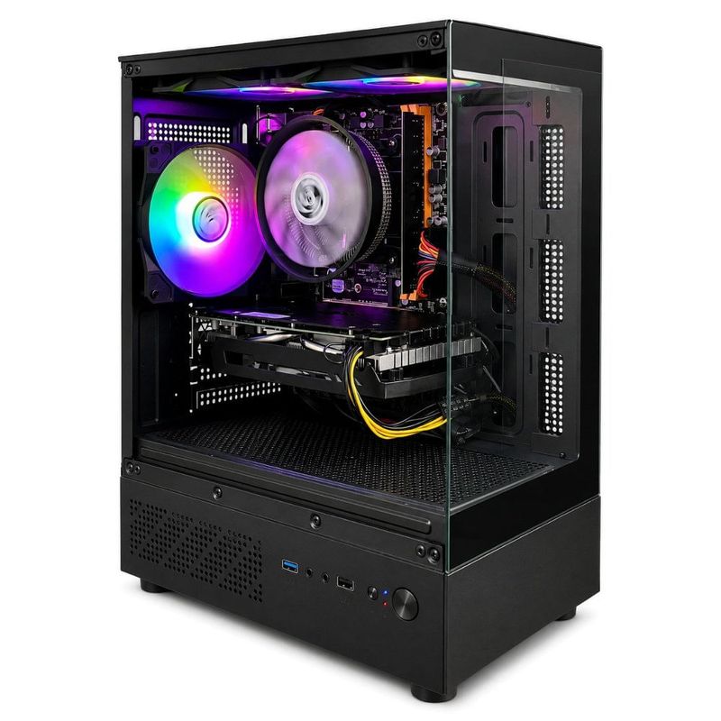 pc gamer brazilpc ryzen 5 5500 vga rtx 2060 mb b450 16gb ddr4 ssd 480gb fonte 500w 80 plus gabinete 3g310 windows 11 trial