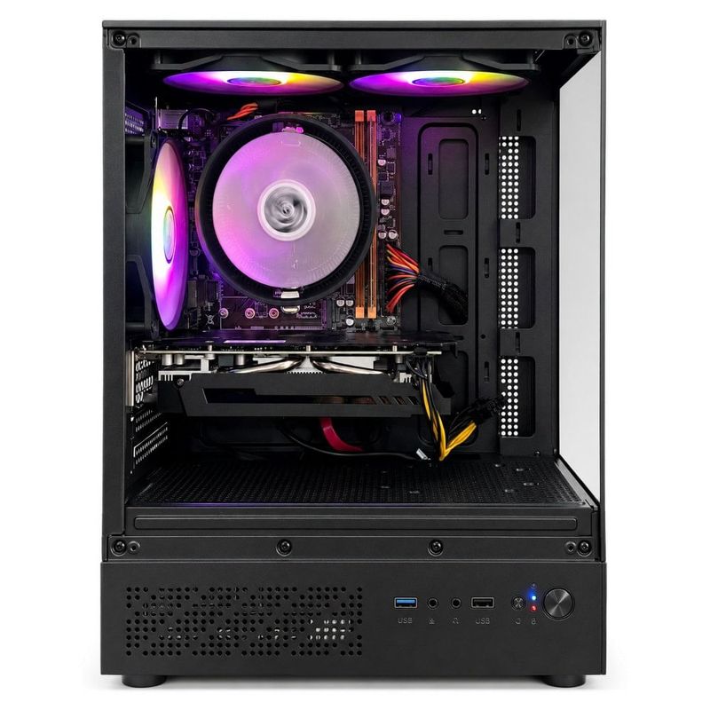 pc gamer brazilpc ryzen 5 5500 vga rtx 2060 mb b450 16gb ddr4 ssd 480gb fonte 500w 80 plus gabinete 3g310 windows 11 trial