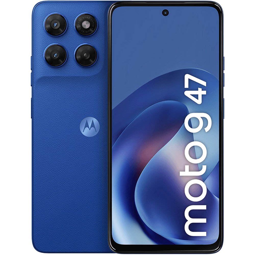 Smartphone Motorola G47 5G Azul Náutico 128GB Tela 6.7" Câmera 50MP 4GB RAM