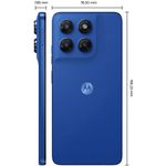 smartphone motorola g47 5g azul náutico 1256gb tela 6.7" câmera 50mp 4gb ram