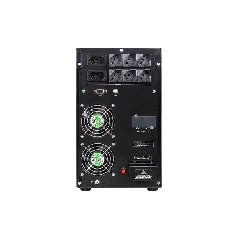 nobreak intelbras torre senoidal usb e bivolt automático s 110v 4822039 3000va (mp)