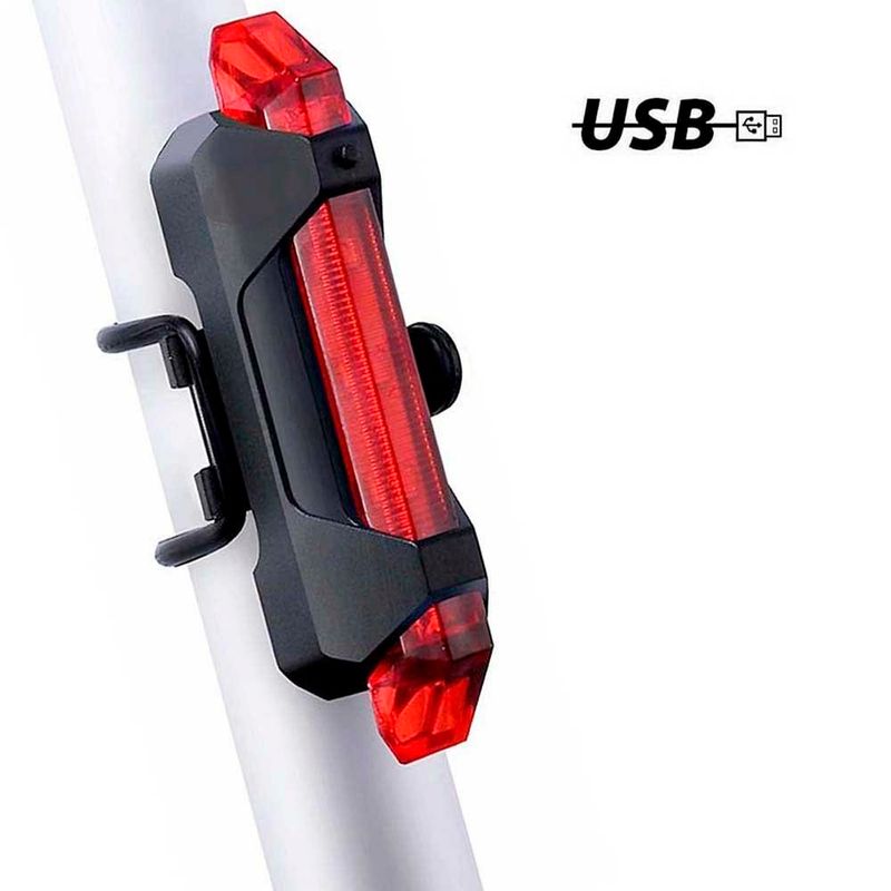 aparelho de iluminação luatek luz de alerta para bicicleta lk 026 (mp)