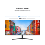 monitor samsung led 35" viewfinity s5 ultra wqhd 3440x1440 100hz hdmi e displayport ls34c500galmzd (mp)