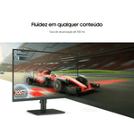 monitor gamer samsung led 24" s4 essential full hd ips 1920x1080 100hz hdmi e displayport ls24d400galmzd (mp)