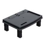 suporte reliza para monitor e notebook ergonew3 preto 88053 (mp)