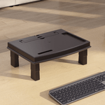 suporte reliza para monitor e notebook ergonew3 preto 88053 (mp)