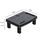 suporte reliza para monitor e notebook ergonew3 preto 88053 (mp)