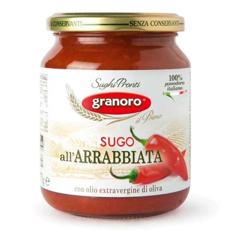 sugo all'arrabbiata granoro 370g (mp)