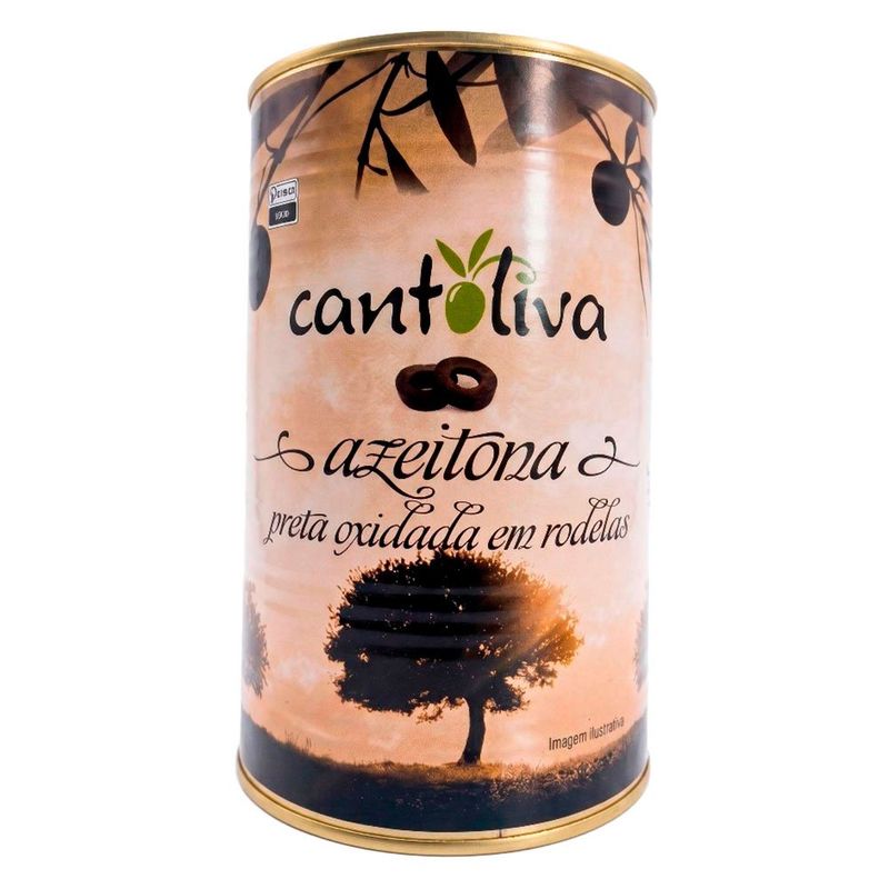 azeitona preta oxidada em rodelas cantoliva 2,1kg (mp)