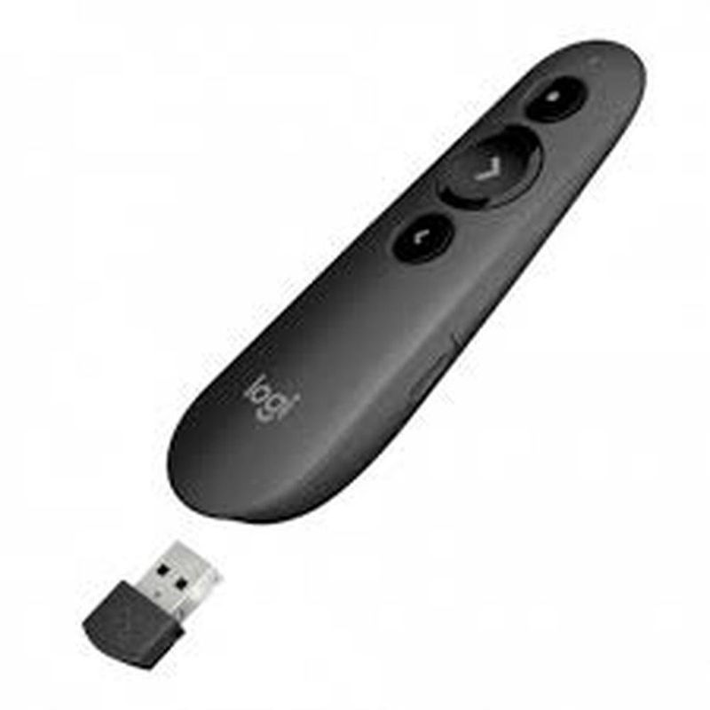 apresentador sem fio logitech r500s pointer vermelho (mp)