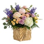 vaso decorativo concepts dourado wave 12.5cm (mp)