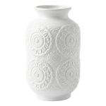 vaso decorativo concepts branco renda 22cm (mp)
