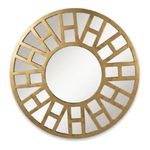 espelho redondo decorativo concepts 36cm dourado (mp)