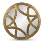 espelho redondo decorativo concepts 40cm dourado (mp)