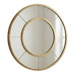 espelho redondo decorativo concepts aro interno 36cm dourado (mp)